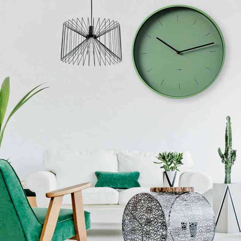 Silent Modern Wall Clock - B37-24
